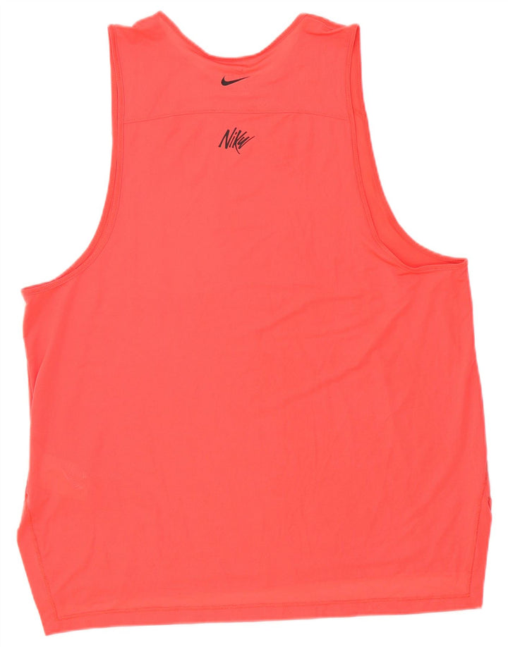 Nike Hombre Chaleco Top Grande Rosa Poliéster Deportes
