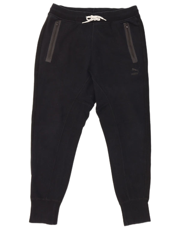 Puma Pantalones De Chándal Para Hombre Joggers Large Azul Marino Algodón