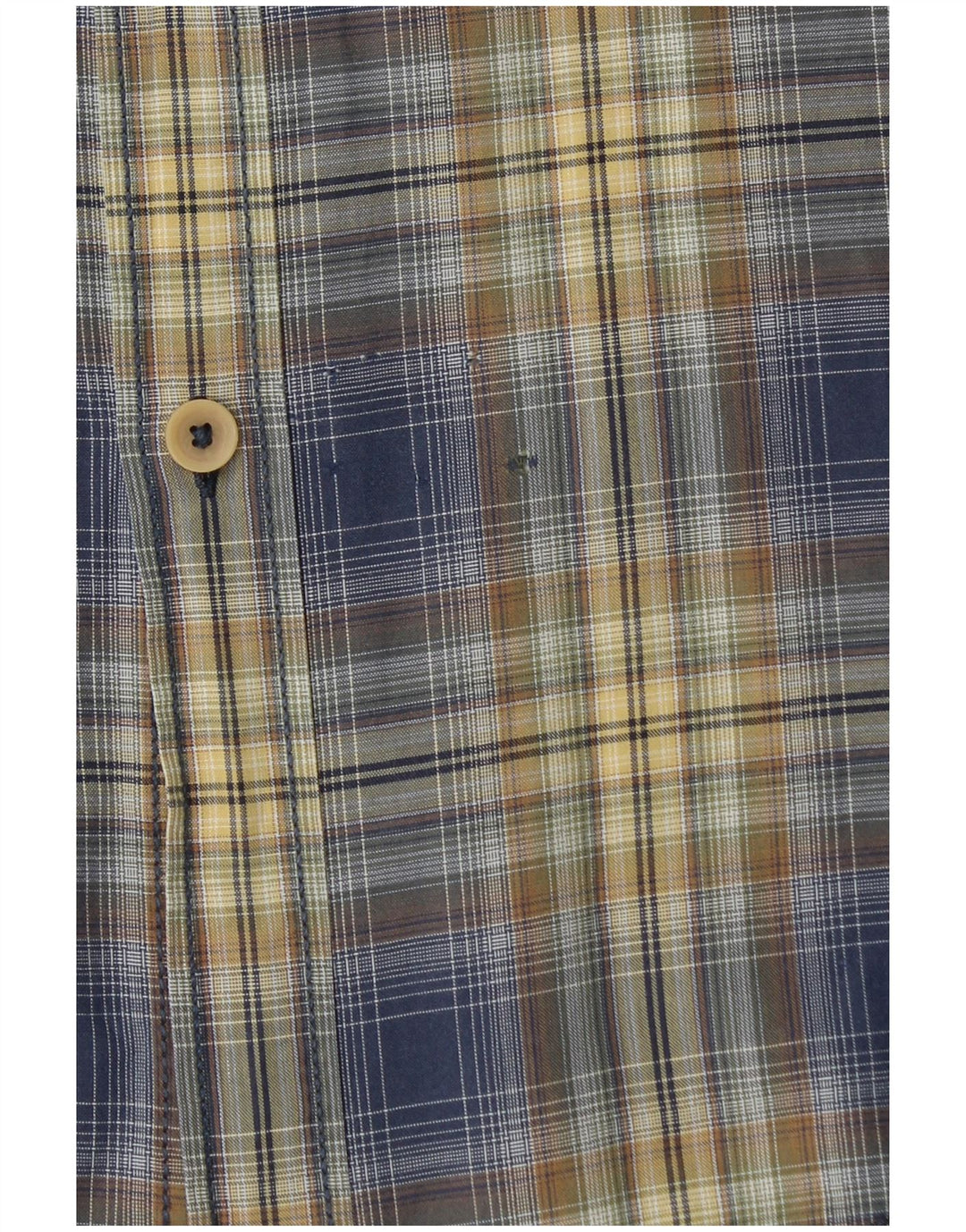 CAMEL ACTIVE Camisa de manga corta para hombre Regular Fit XL Blue Check