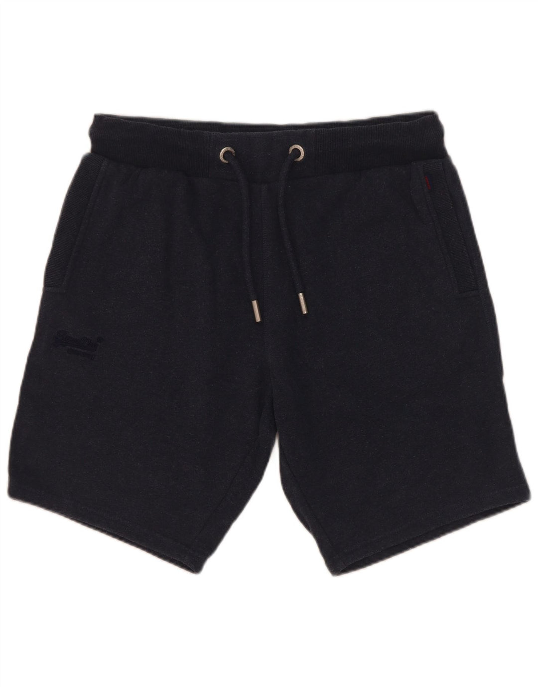 Superdry Pantalones cortos deportivos para hombre de algodón azul marino grande