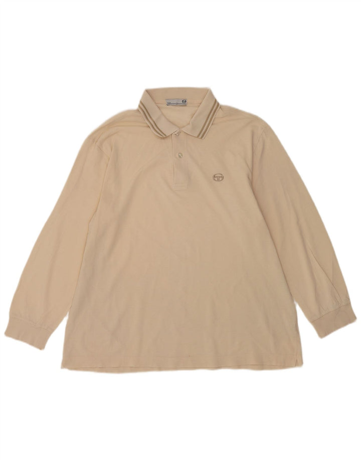 Sergio Tacchini Polo Manga Larga Hombre XL Beige