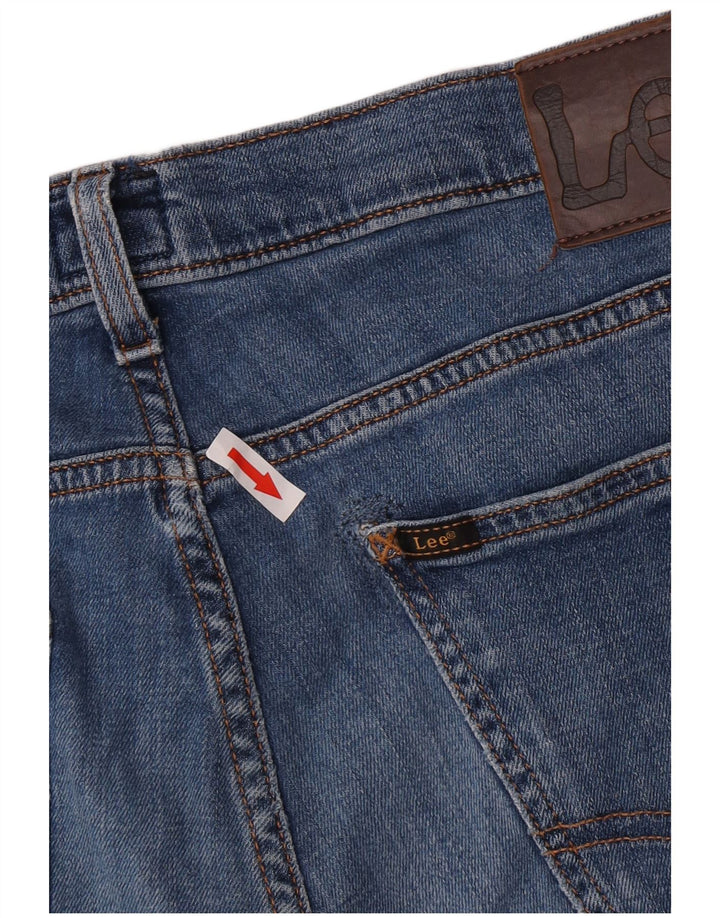 Vaqueros Lee Luke Slim para Hombre W32 L34 Algodón Azul
