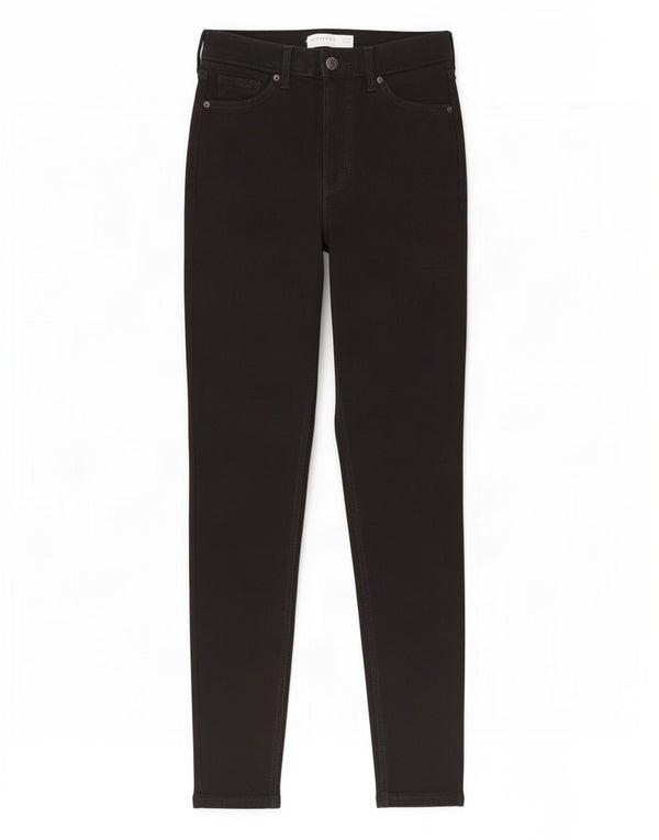 Vaqueros ajustados Jamie para mujer de Topshop W26 L29 Algodón negro