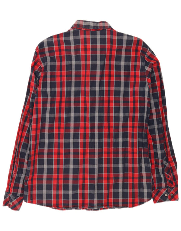 Camisa Jack & Jones Hombre XL Algodón Cuadros Multicolor