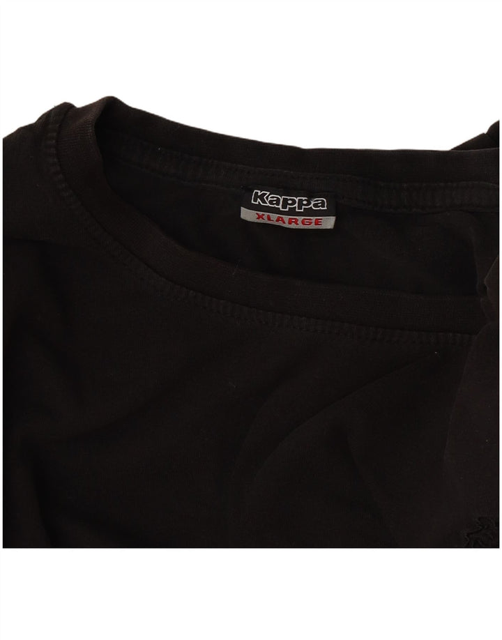 Kappa Camiseta Hombre Top XL Negro