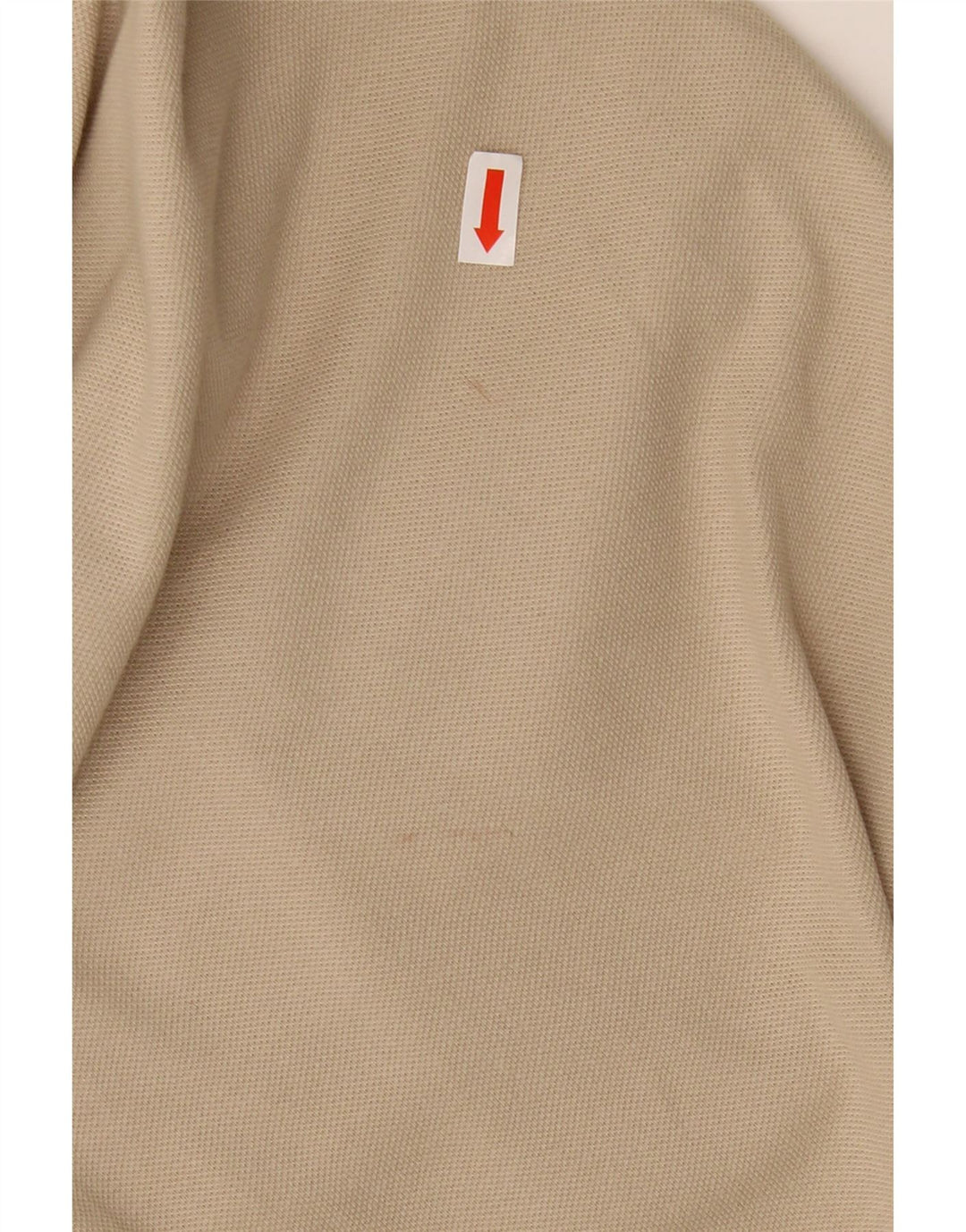 KAPPA Polo de manga larga para hombre de algodón beige medio