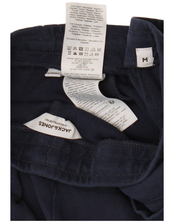 Jack & Jones Hombre Pantalones De Chándal Joggers Medium Azul Marino Algodón