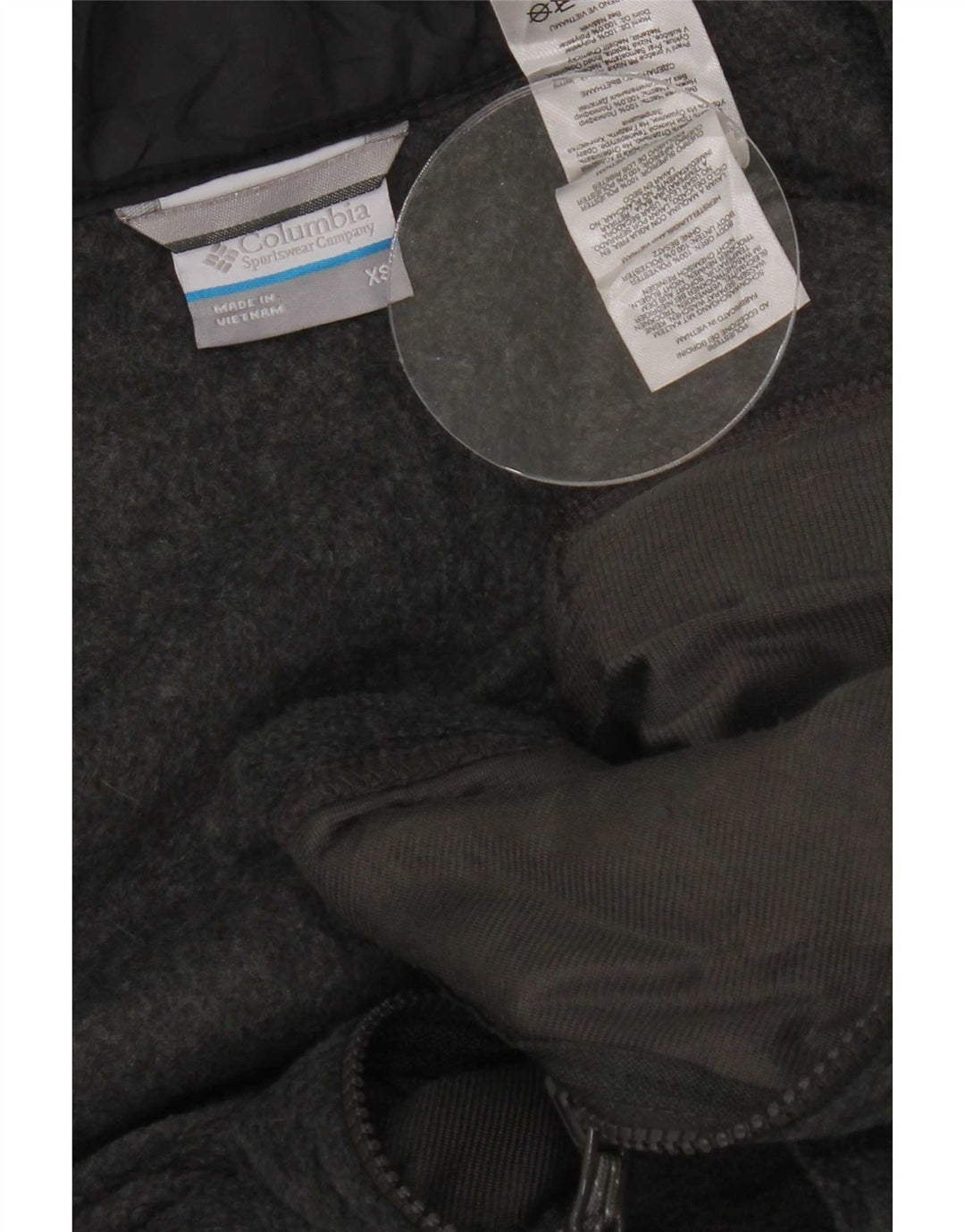 Columbia Chaqueta polar para hombre ES 34 XS Gris Poliéster