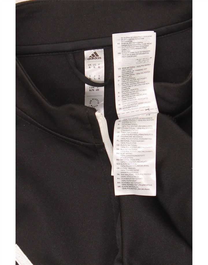 Adidas Hombre Aeroready Chándal Top Chaqueta XL Negro Poliéster