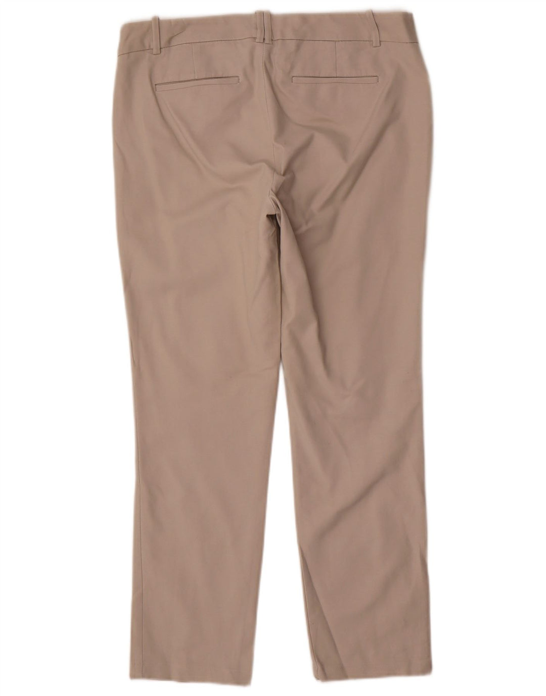 Calvin Klein Pantalones casuales rectos para mujer US 8 Medium W32 L28 Beige