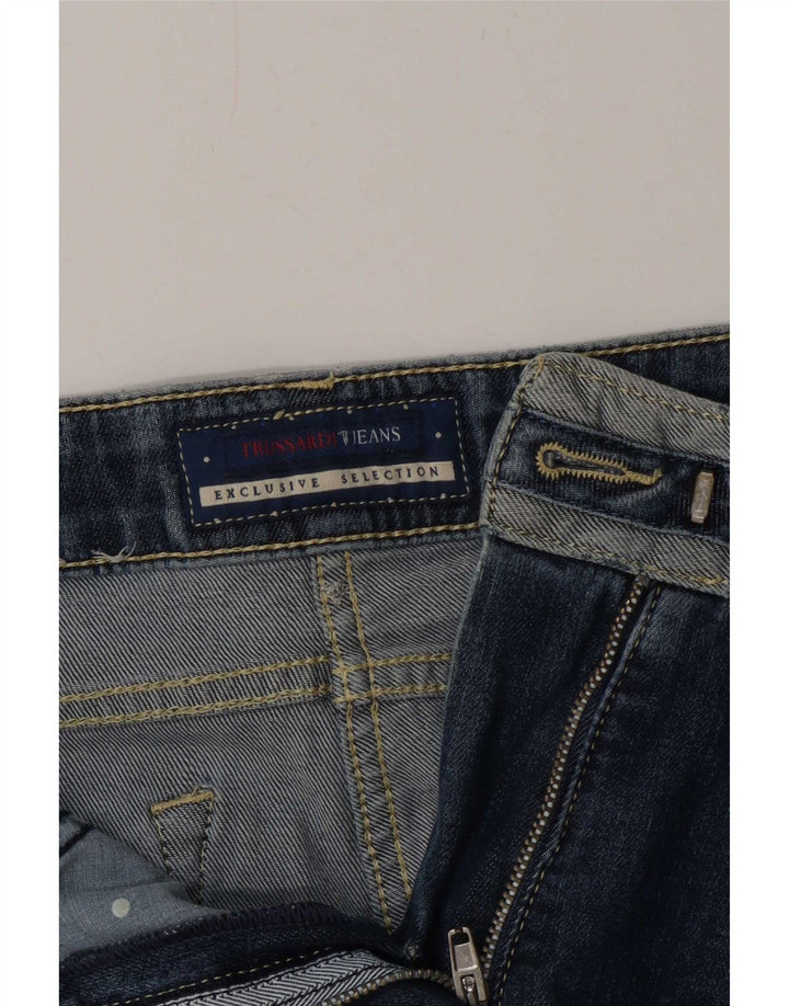 Trussardi Bermudas vaqueras para mujer Large W32 Blue