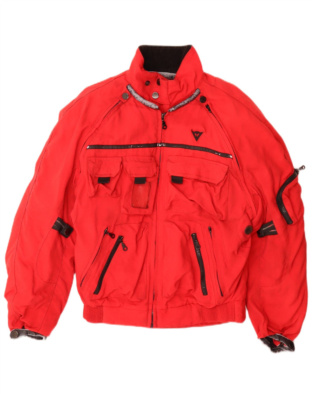 Chaqueta Dainese Racer para hombre talla 50 mediana nailon rojo