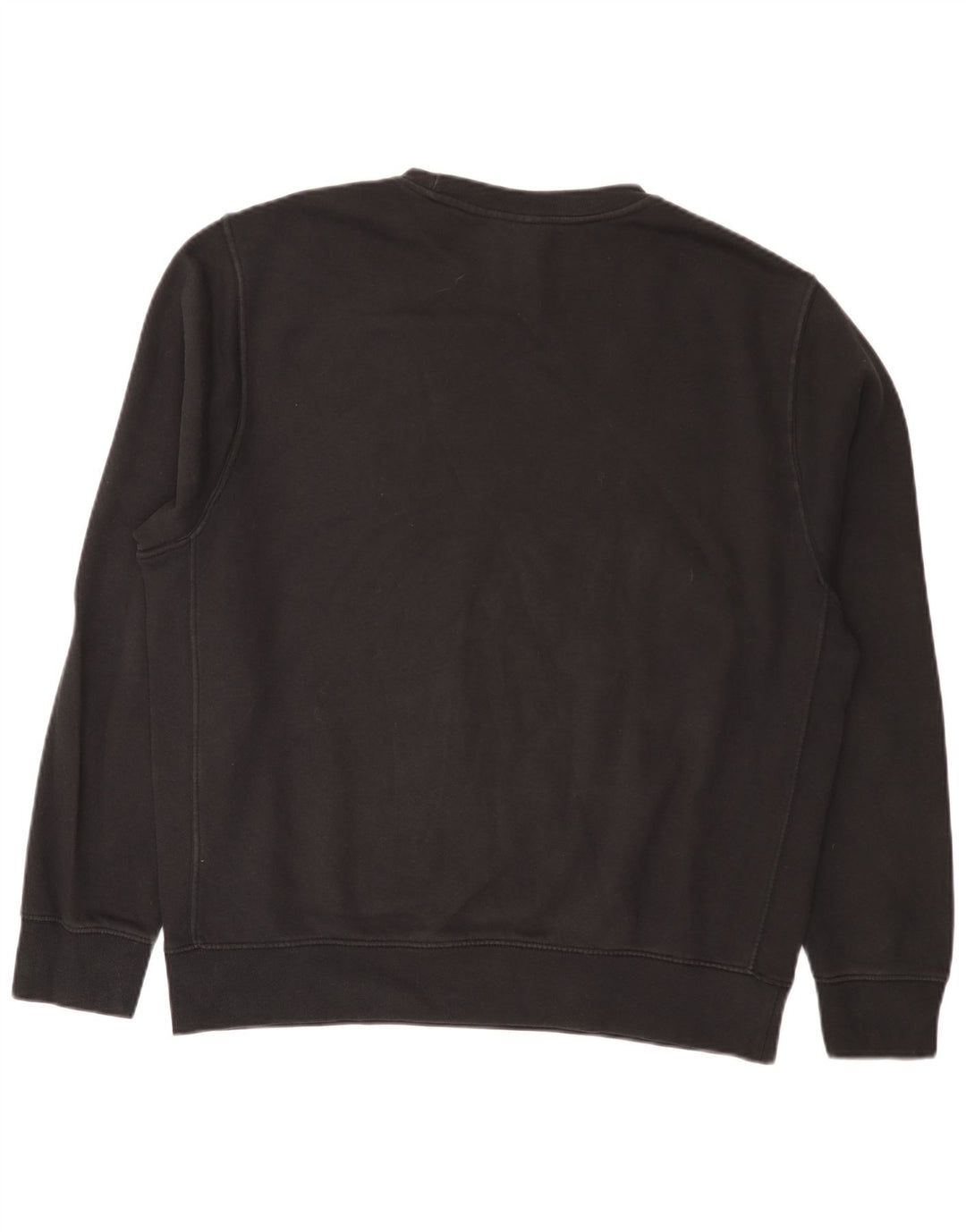 Nike Hombre Graphic Regular Fit Sudadera Jumper Grande Algodón Negro