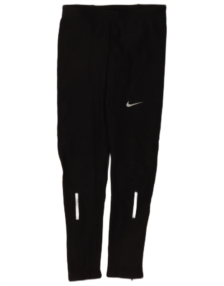 Nike Leggings Dri Fit para mujer UK 12 Mediano Negro Poliéster