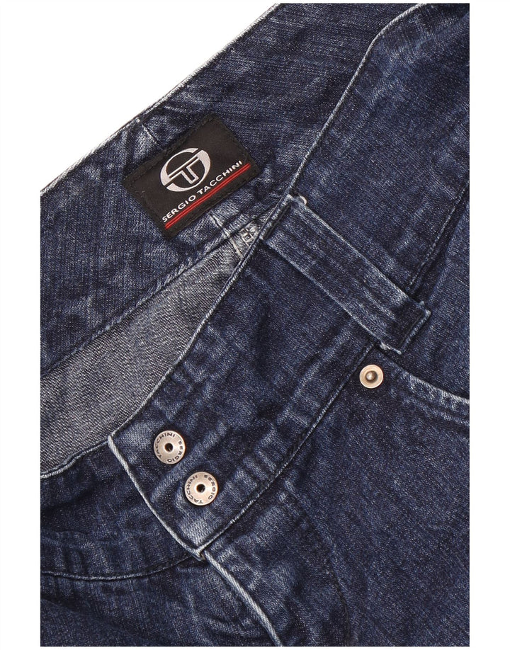 Vaqueros Rectos Mujer Sergio Tacchini W32 L28 Azul Marino