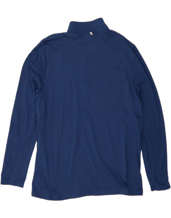 RUSSELL ATHLETIC Mens Pullover Tracksuit Top UK 42/44 Large Navy Blue Vintage Russell Athletic and Second-Hand Russell Athletic from Messina Hembry 