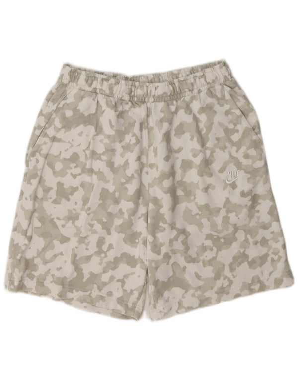 Pantalones cortos deportivos para hombre Nike Camuflaje gris grande