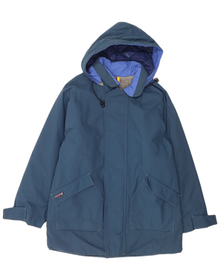 Murphy & Nye Chaqueta Parka Sherpa con Capucha para Hombre UK 38 Medium Azul Marino