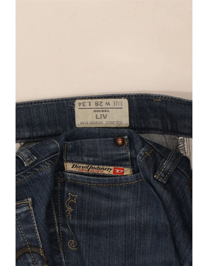 DIESEL Vaqueros Liv Slim W28 L30 Algodón Azul Mujer