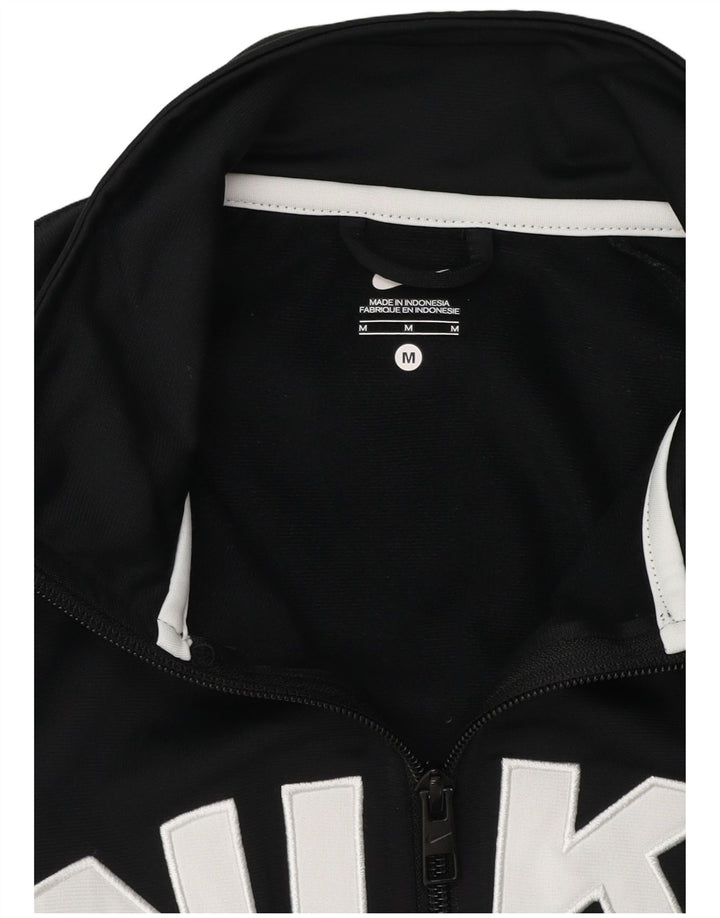 Nike - Chaqueta de chándal con gráfico para hombre, color negro mediano
