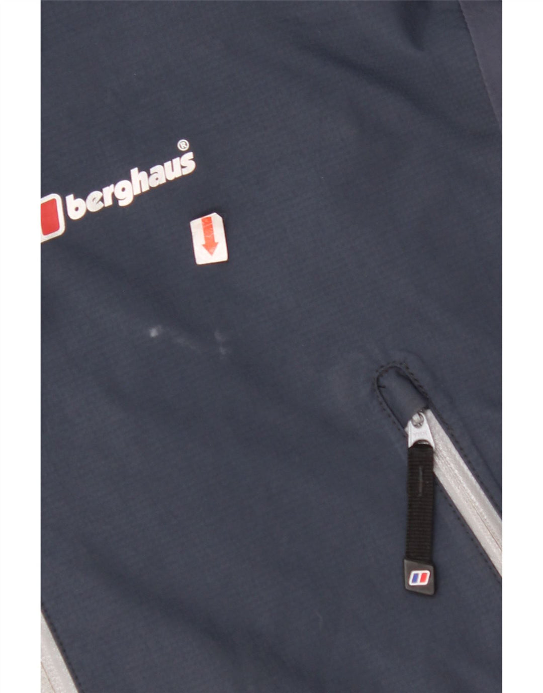 BERGHAUS Chaqueta impermeable con capucha para hombre UK 38 Medium Azul marino Nylon
