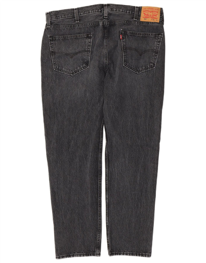 LEVI'S Vaqueros cónicos 502 para hombre W38 L32 Algodón gris