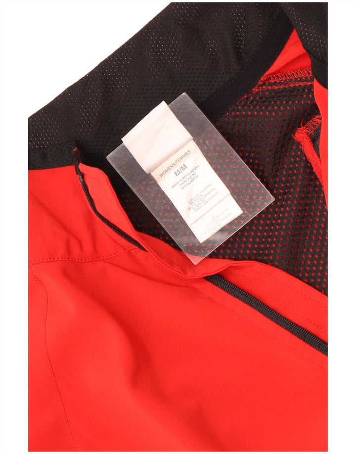 The North Face Chaqueta de chándal para mujer, talla 44, color rojo mediano