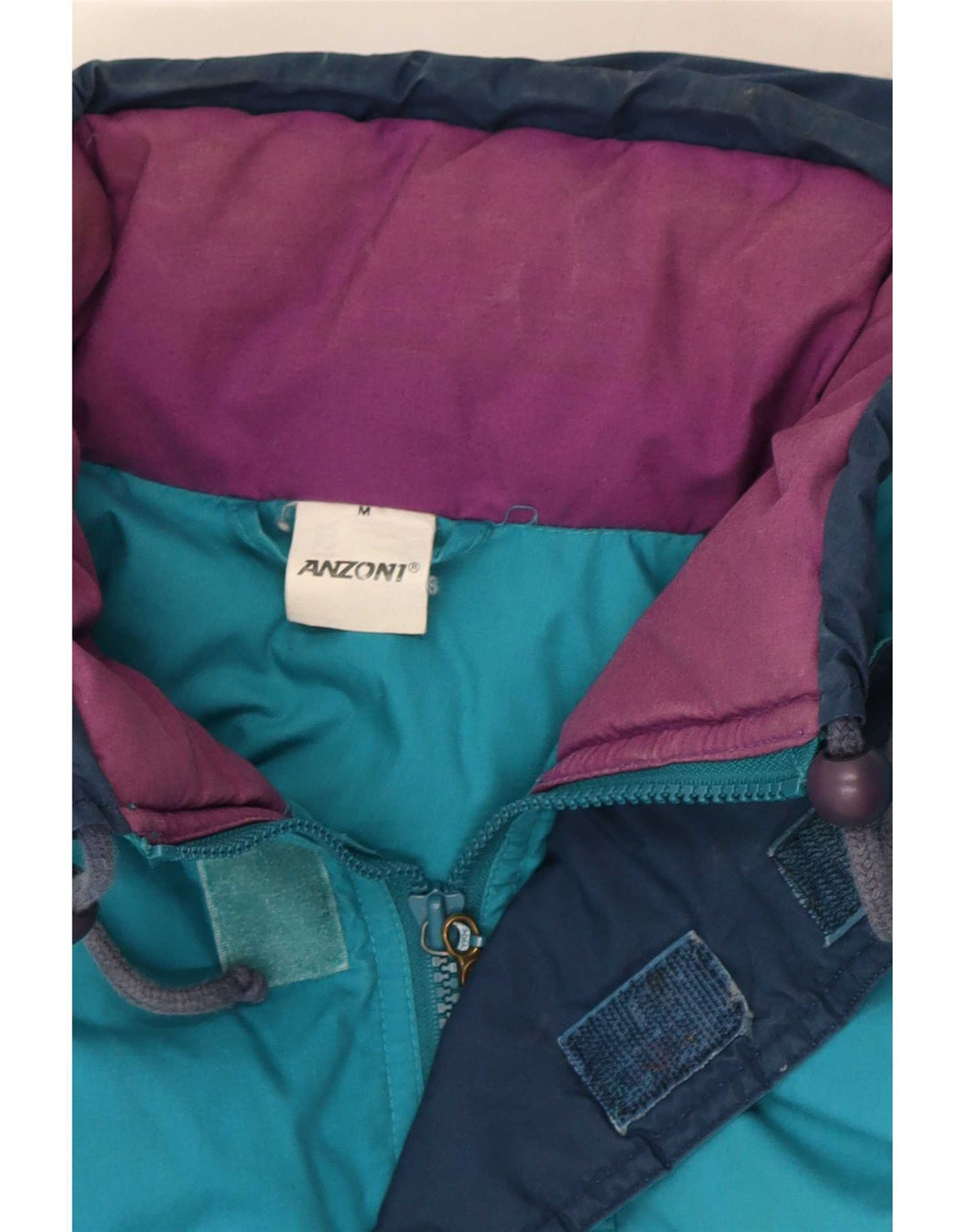 Anzoni Chaqueta de esquí holgada para hombre UK 38 Medium Multicolor Colorblock