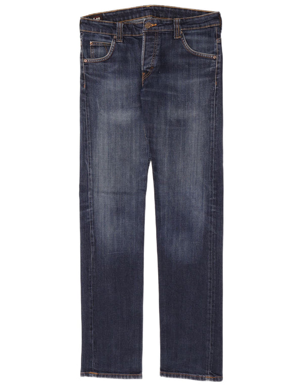 Lee Jeans Powell Slim para Hombre W32 L34 Algodón Azul Marino