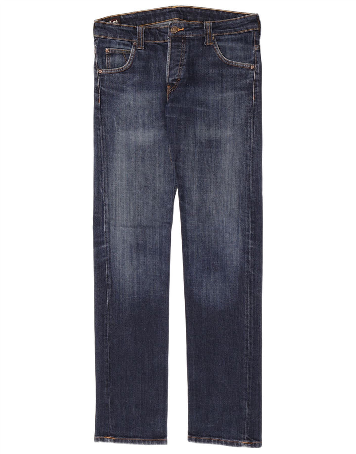 Lee Jeans Powell Slim para Hombre W32 L34 Algodón Azul Marino