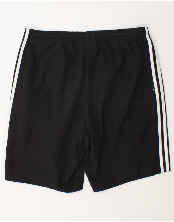 Adidas Pantalones cortos deportivos para hombre XL Negro Poliéster