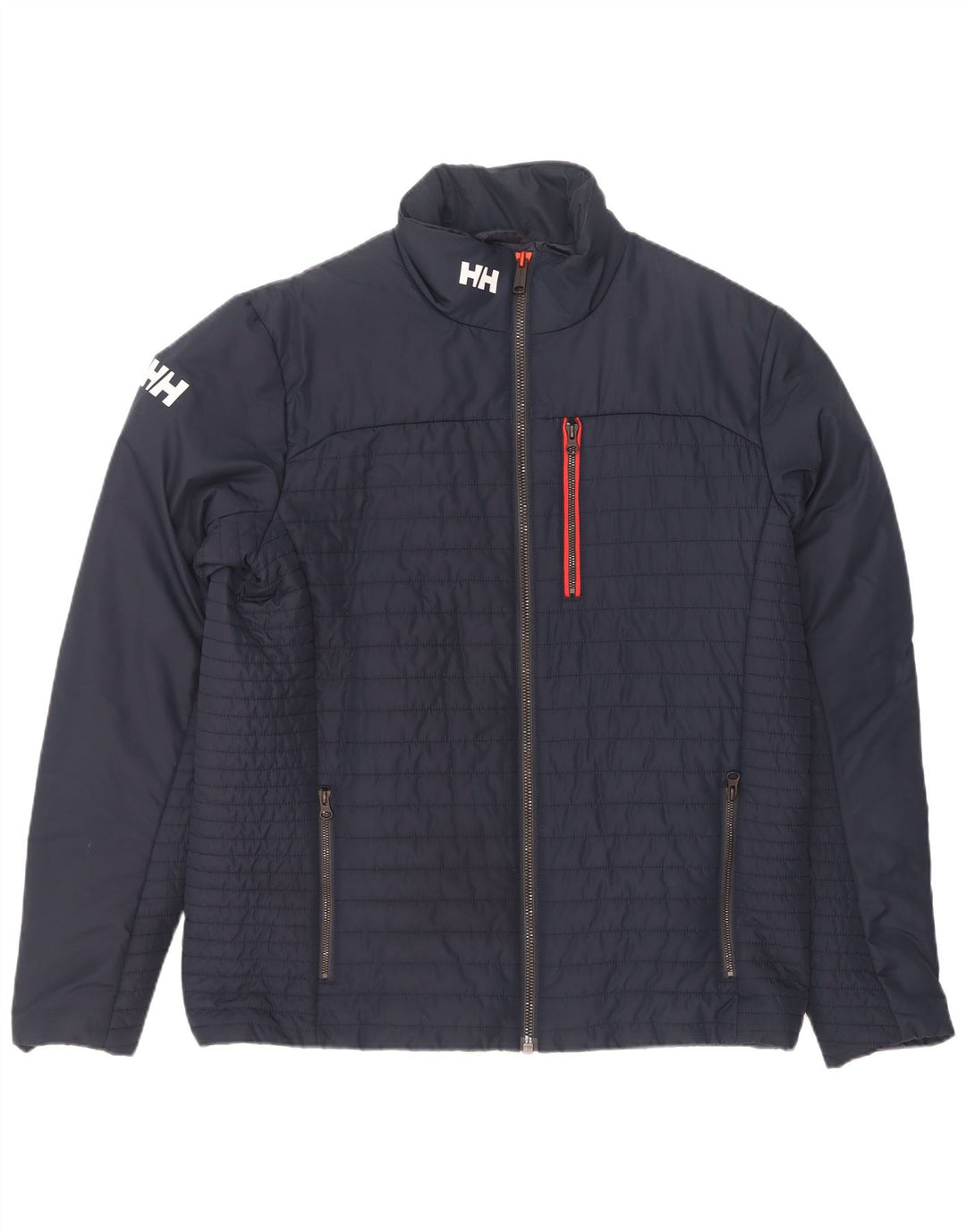Helly Hansen Chaqueta acolchada gráfica para hombre UK 42 XL Poliéster azul marino