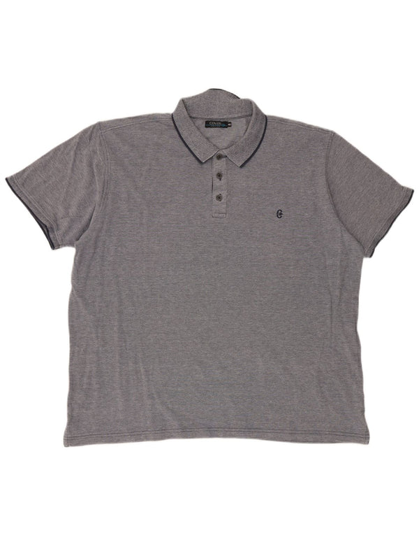 Polo Coveri Hombre 4XL Algodón Gris