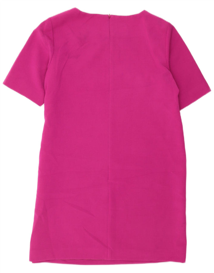 Hobbs Vestido recto para mujer UK 44 Poliéster rosa grande