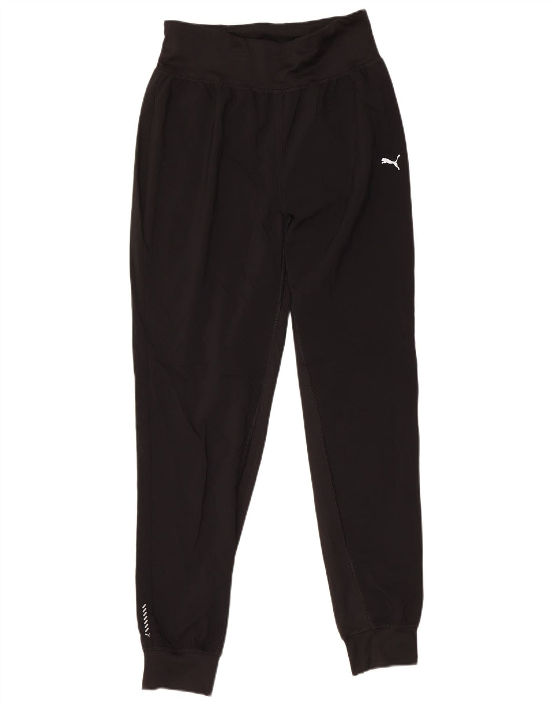 PUMA Pantalones de chándal para mujer Joggers UK 10 Small Black Poliéster