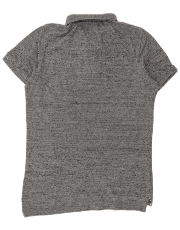 Polo Superdry De Algodón Gris Medio Para Hombre