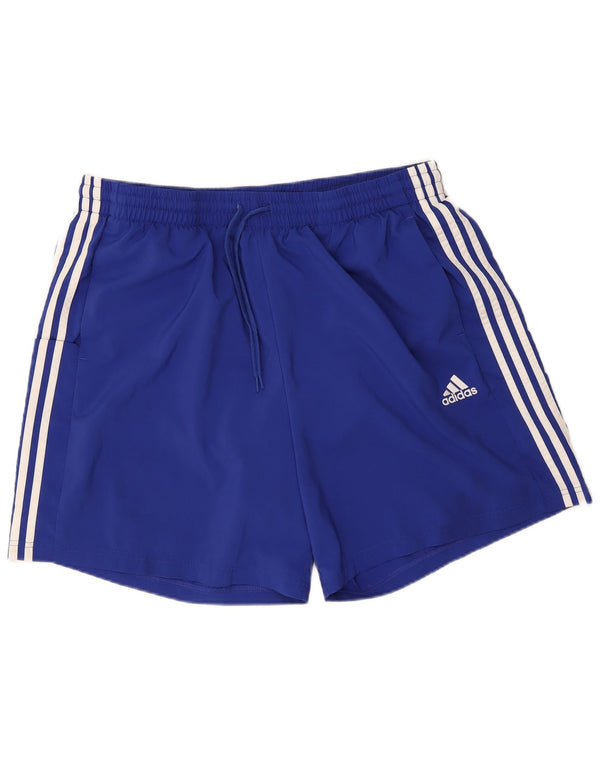 Adidas Pantalones cortos deportivos para hombre 2XL Azul