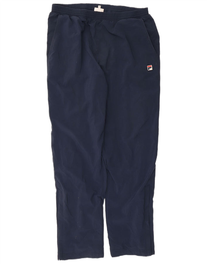 FILA Pantalón de Chándal para Hombre Grande Azul Marino Poliéster