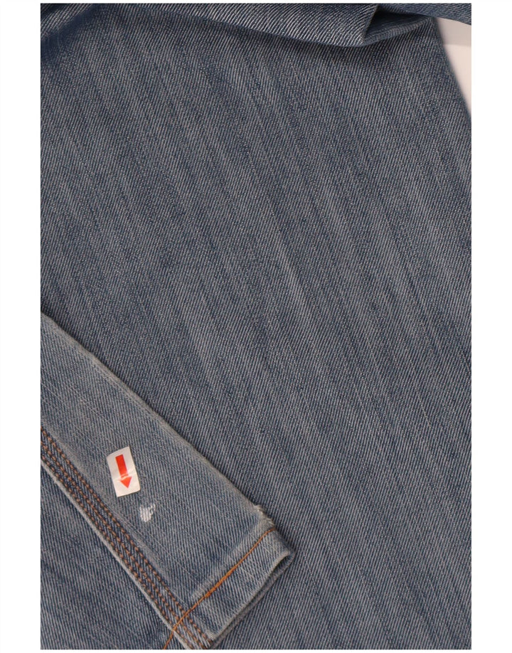 Levi's Hombre 514 Slim Straight Jeans W36 L29 Algodón Azul