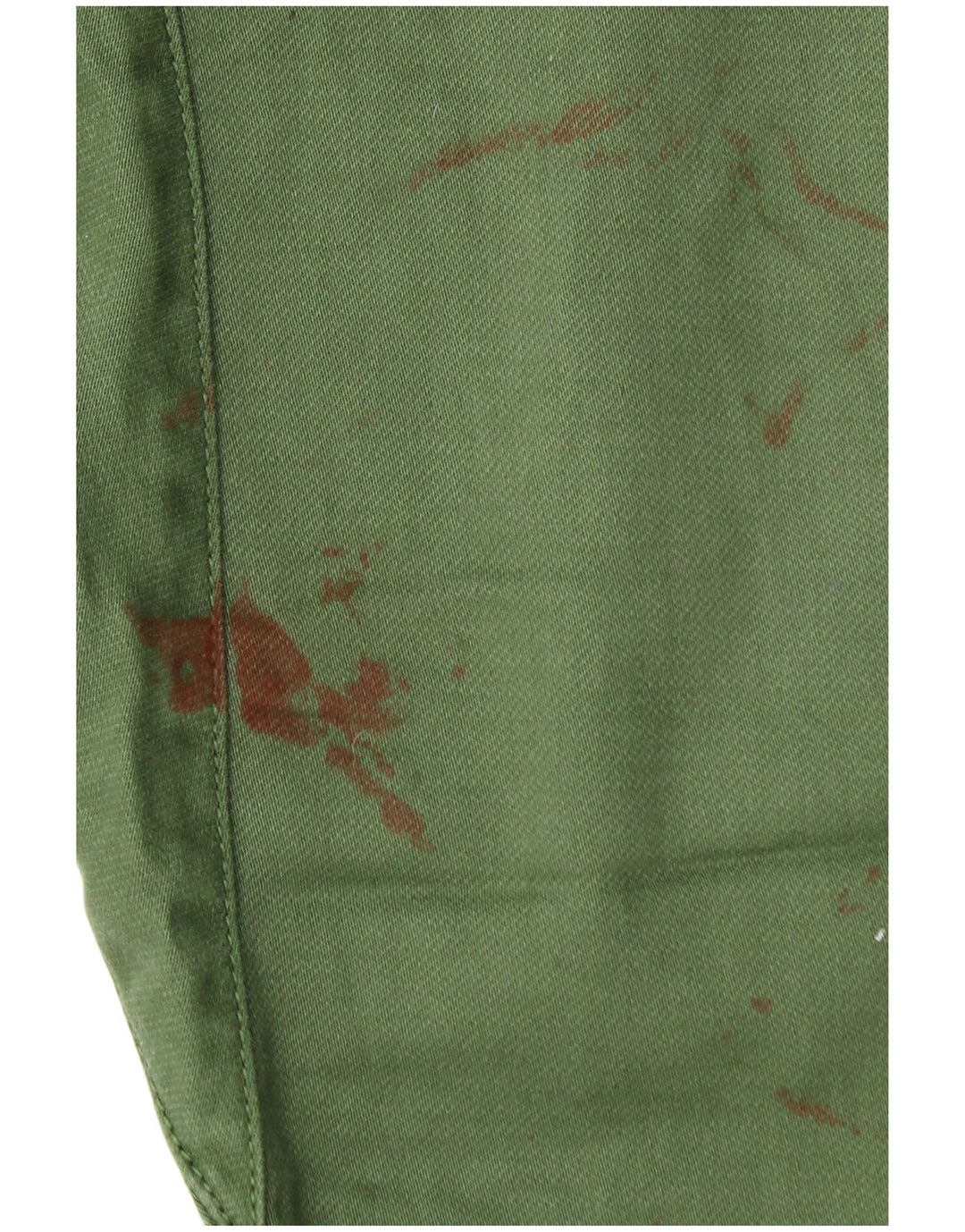 Pantalón chino recto Quiksilver para hombre Medium W30 L30 Poliéster verde