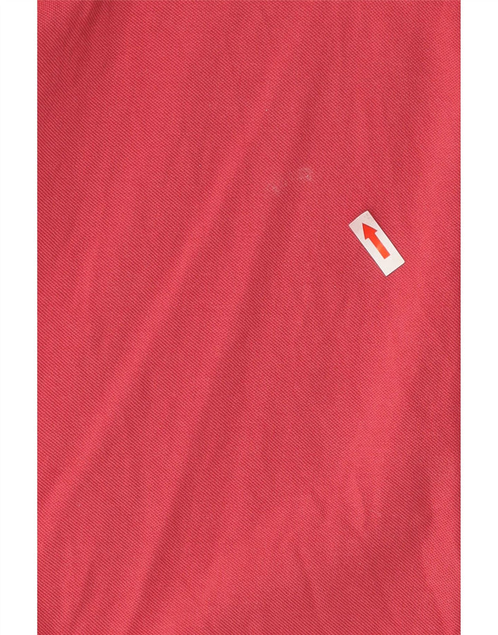 CREW CLOTHING Polo para hombre de algodón rosa medio