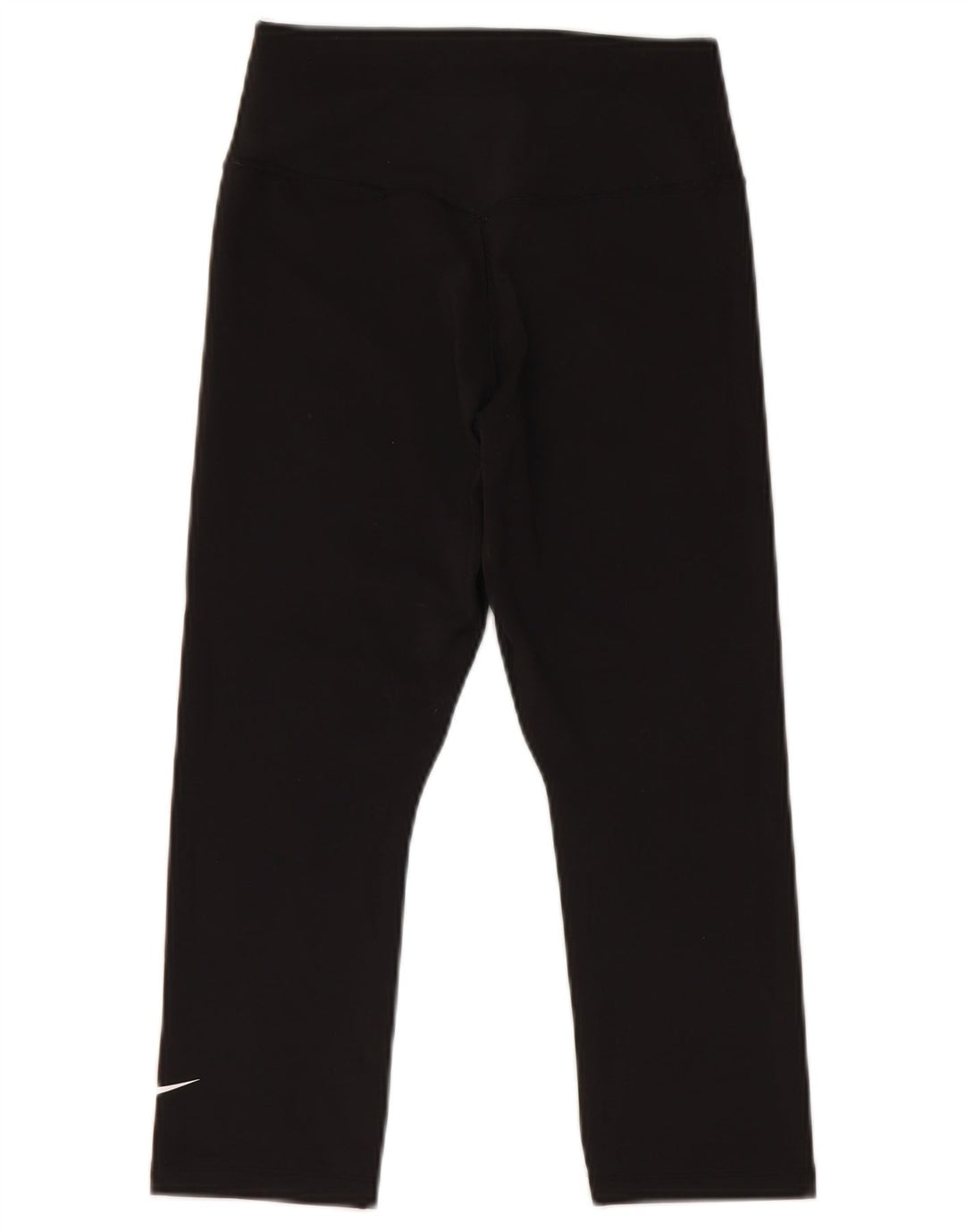 NIKE Leggings capri Dri Fit para mujer UK 6 XS Poliéster negro