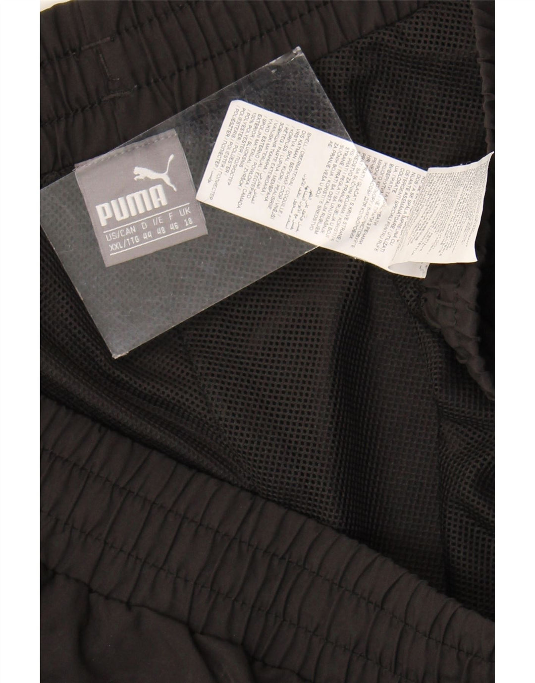 Puma Pantalones cortos deportivos para mujer ES 40 XL Poliéster negro