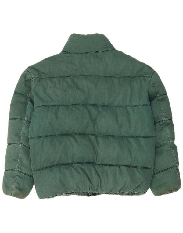Tommy Hilfiger Chaqueta acolchada para hombre UK 38 Algodón verde medio