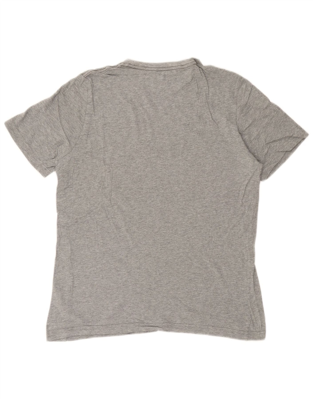 Puma Camiseta gráfica para hombre Top de algodón gris medio