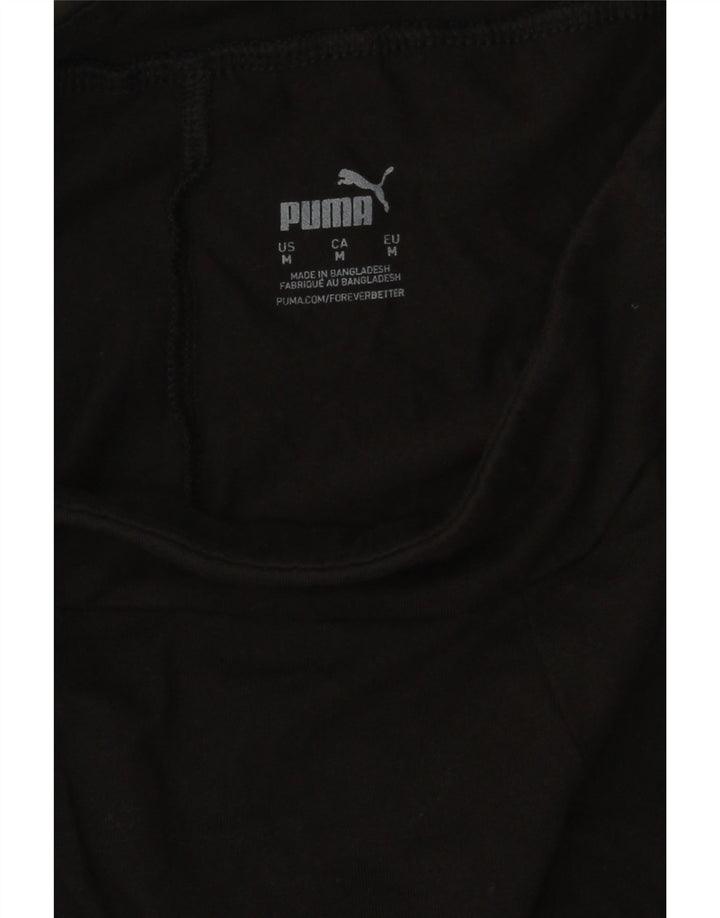 Puma Leggings gráficos para mujer UK 12 Mediano Negro Algodón