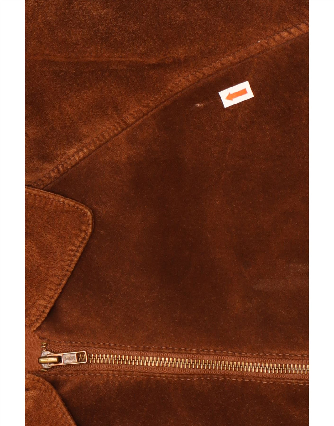 Chaqueta De Ante Mujer Conbipel IT 44 Cuero Marrón Medio