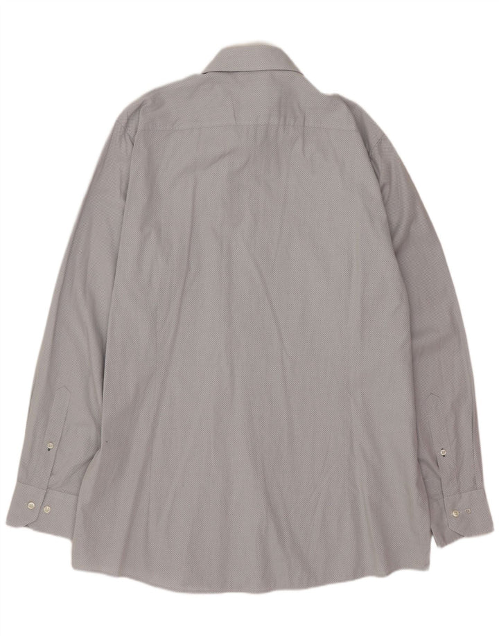 PIERRE CARDIN Camisa Hombre Talla 43 XL Azul Moteado