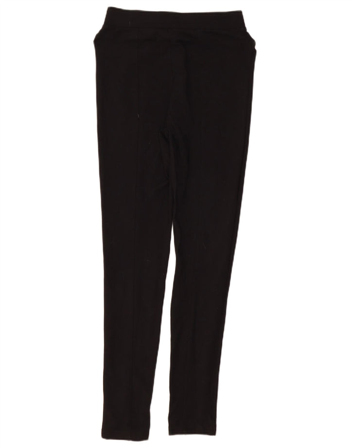 Calvin Klein Leggings gráficos para mujer UK 10 Small Viscosa negra