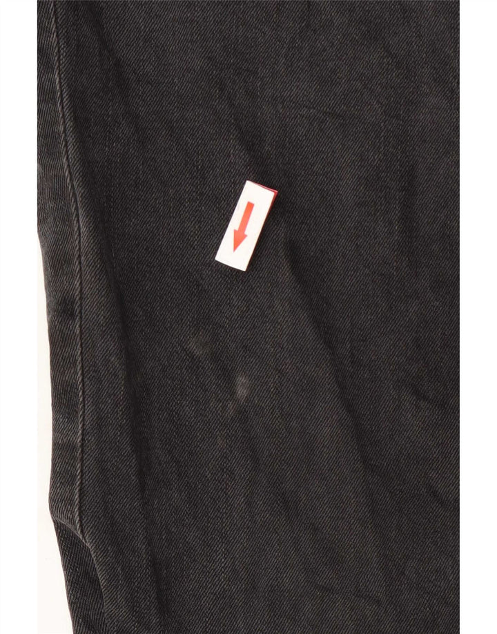 Chaps Jeans rectos para mujer US 6 mediano W30 L30 algodón gris